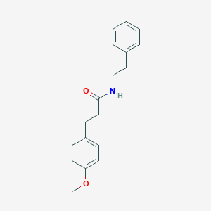molecular formula C18H21NO2 B502942 3-(4-methoxyphenyl)-N-(2-phenylethyl)propanamide 