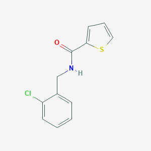 molecular formula C12H10ClNOS B502956 N-(2-chlorobenzyl)-2-thiophenecarboxamide CAS No. 446854-88-2
