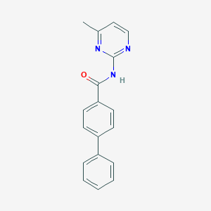 N-(4-methyl-2-pyrimidinyl)[1,1'-biphenyl]-4-carboxamide