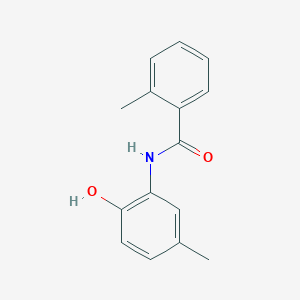 N-(2-hydroxy-5-methylphenyl)-2-methylbenzamide