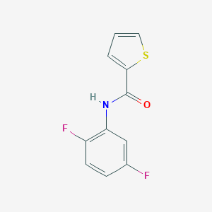 molecular formula C11H7F2NOS B502985 N-(2,5-difluorophenyl)-2-thiophenecarboxamide 