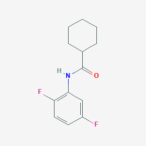 molecular formula C13H15F2NO B502989 N-(2,5-difluorophenyl)cyclohexanecarboxamide 
