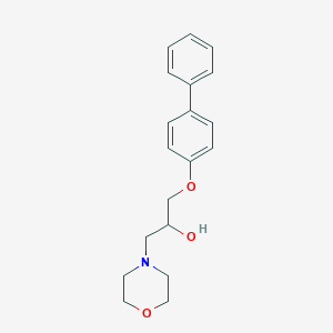 1-Morpholin-4-yl-3-(4-phenylphenoxy)propan-2-ol