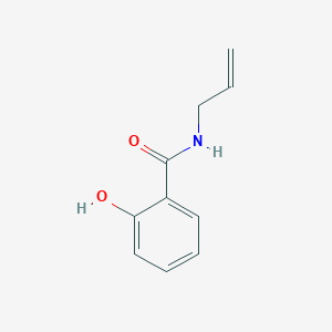 molecular formula C10H11NO2 B050310 N-Allylsalicylamide CAS No. 118-62-7