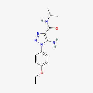 molecular formula C14H19N5O2 B5033044 MFCD11843073 
