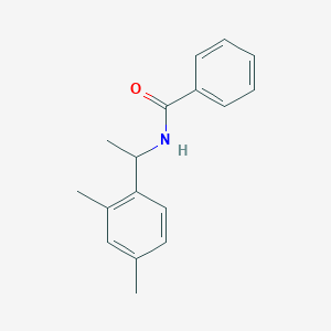 molecular formula C17H19NO B5033368 N-[1-(2,4-dimethylphenyl)ethyl]benzamide 