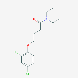 molecular formula C14H19Cl2NO2 B5033686 4-(2,4-dichlorophenoxy)-N,N-diethylbutanamide 