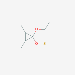 Silane, [(1-ethoxy-2,3-dimethylcyclopropyl)oxy]trimethyl-(9CI)