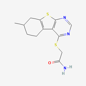 molecular formula C13H15N3OS2 B5034084 MFCD02591012 