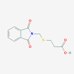 3-(N-Phthalimidoylmethylthio)propanoic acid