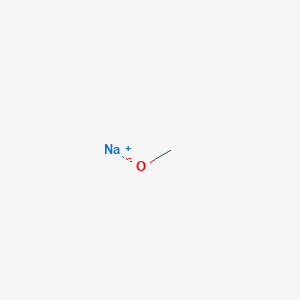 molecular formula CH3ONa<br>CH3NaO B050351 Sodium methoxide CAS No. 124-41-4