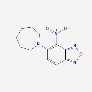 molecular formula C12H14N4O3 B5035471 5-(Azepan-1-yl)-4-nitro-2,1,3-benzoxadiazole 