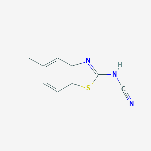 Cyanamide, (5-methyl-2-benzothiazolyl)-(9CI)