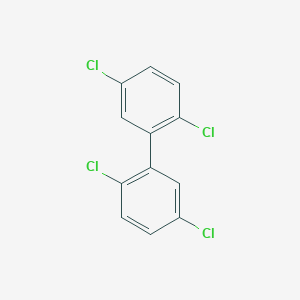 molecular formula C12H6Cl4 B050384 2,2',5,5'-Tetrachlorobiphenyl CAS No. 35693-99-3