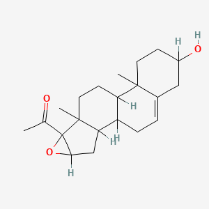 molecular formula C21H30O3 B5038985 16alpha,17alpha-Oxidopregnenolone 