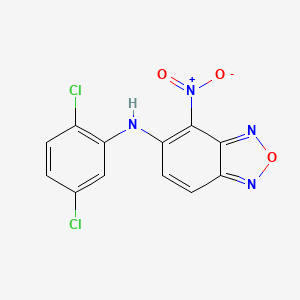 N-(2,5-dichlorophenyl)-4-nitro-2,1,3-benzoxadiazol-5-amine
