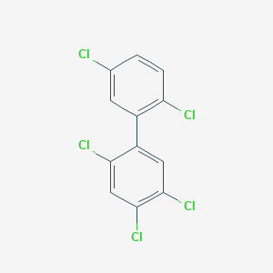 molecular formula C12H5Cl5 B050393 2,2',4,5,5'-Pentachlorobiphenyl CAS No. 37680-73-2