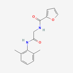 N-{2-[(2,6-dimethylphenyl)amino]-2-oxoethyl}-2-furamide