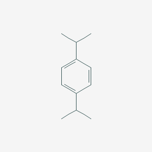 molecular formula C12H18 B050396 1,4-Diisopropylbenzene CAS No. 100-18-5