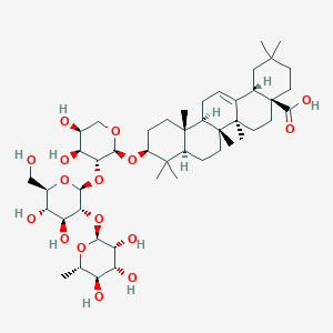 molecular formula C47H76O16 B050399 Raddeanin A CAS No. 89412-79-3