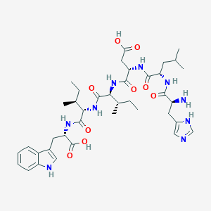 molecular formula C39H57N9O9 B050446 Endothelin (16-21) CAS No. 121377-67-1