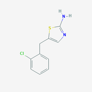 5-(2-Chloro-benzyl)-thiazol-2-ylamine