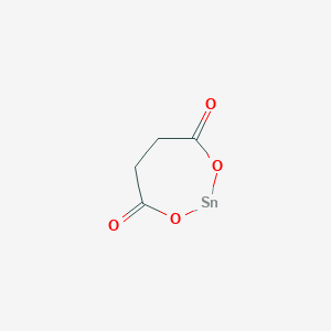 molecular formula C4H4O4Sn B050467 1,3,2lambda2-Dioxastannepane-4,7-dione CAS No. 112131-12-1