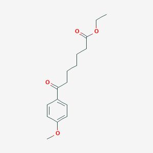 Ethyl 7-(4-methoxyphenyl)-7-oxoheptanoate