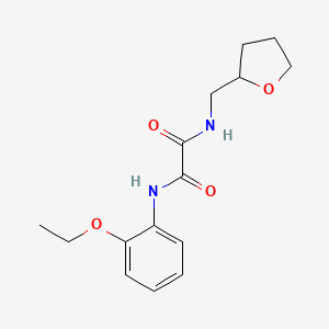 molecular formula C15H20N2O4 B5047609 N-(2-ethoxyphenyl)-N'-(tetrahydrofuran-2-ylmethyl)ethanediamide CAS No. 6057-20-1