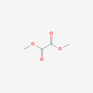 molecular formula (CH3)2C2O4<br>C4H6O4 B050477 Dimethyl oxalate CAS No. 553-90-2