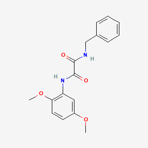 molecular formula C17H18N2O4 B5049366 N'-BENZYL-N-(2,5-DIMETHOXYPHENYL)ETHANEDIAMIDE 