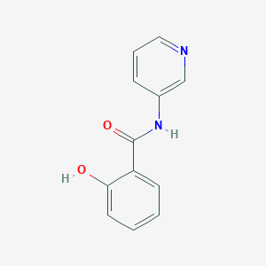 molecular formula C12H10N2O2 B050494 2-hydroxy-N-(pyridin-3-yl)benzamide CAS No. 118623-71-5