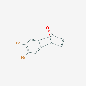 molecular formula C10H6Br2O B050506 1,4-Epoxynaphthalene, 6,7-dibromo-1,4-dihydro- CAS No. 106750-88-3