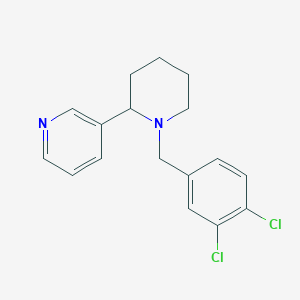 3-[1-(3,4-dichlorobenzyl)-2-piperidinyl]pyridine