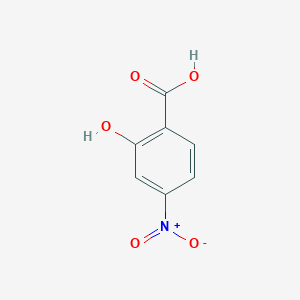 molecular formula C7H5NO5 B050511 4-Nitrosalicylic acid CAS No. 619-19-2