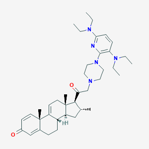 molecular formula C39H57N5O2 B050517 U-74500A Free base CAS No. 111640-85-8