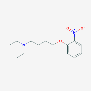 molecular formula C14H22N2O3 B5053386 N,N-diethyl-4-(2-nitrophenoxy)butan-1-amine 