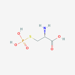molecular formula C3H8NO5PS B050537 S-磷酸半胱氨酸 CAS No. 115562-30-6