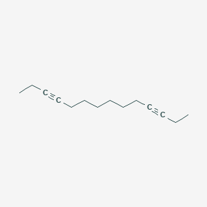 molecular formula C14H22 B050539 3,11-Tetradecadiyne CAS No. 115756-75-7