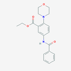 Ethyl 5-benzamido-2-morpholin-4-ylbenzoate