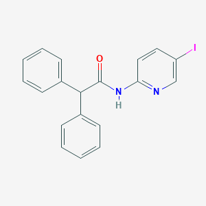 N-(5-iodopyridin-2-yl)-2,2-diphenylacetamide