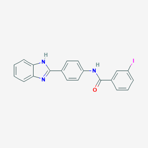 N-[4-(1H-benzimidazol-2-yl)phenyl]-3-iodobenzamide