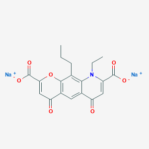 molecular formula C19H15NNa2O7 B050541 Nedocromil sodium CAS No. 69049-74-7