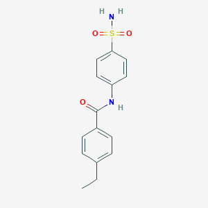 4-ethyl-N-(4-sulfamoylphenyl)benzamide