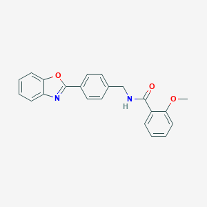 N-[4-(1,3-benzoxazol-2-yl)benzyl]-2-methoxybenzamide