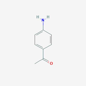 molecular formula C8H9NO B505616 4-氨基苯乙酮 CAS No. 99-92-3