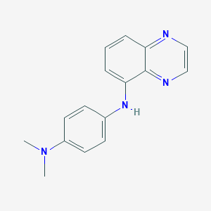 N,N-dimethyl-N'-(quinoxalin-5-yl)benzene-1,4-diamine