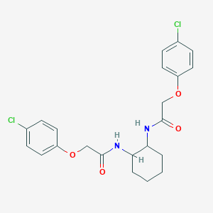 2-(4-chlorophenoxy)-N-(2-{[(4-chlorophenoxy)acetyl]amino}cyclohexyl)acetamide