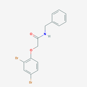 N-benzyl-2-(2,4-dibromophenoxy)acetamide