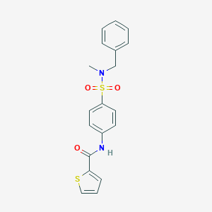 N-(4-{[benzyl(methyl)amino]sulfonyl}phenyl)-2-thiophenecarboxamide